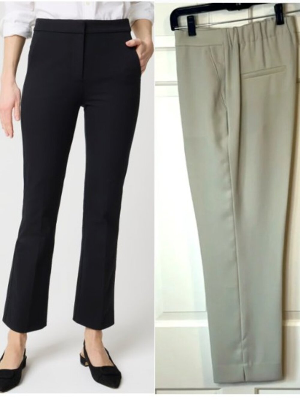 🌷 J Crew Best Seller HIgh-Rise Cropped Kickout Pant Color Putty